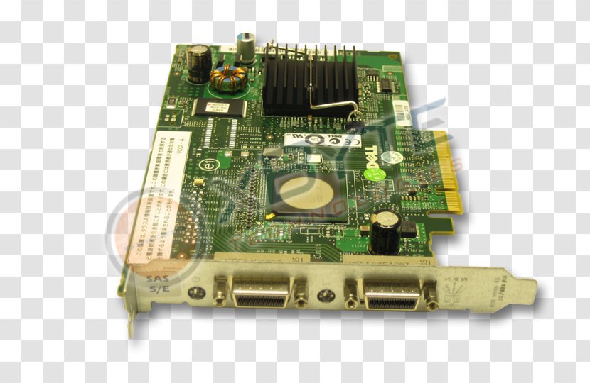 Graphics Cards & Video Adapters Dell TV Tuner Sound Audio Motherboard - Electronic Engineering - Computer Transparent PNG