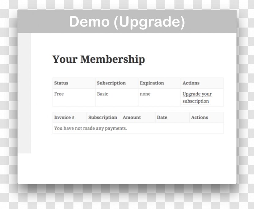 WooCommerce FotoLibra Masterfile Corporation WordPress Featurepics - Diagram - Membership Card Upgrade Transparent PNG