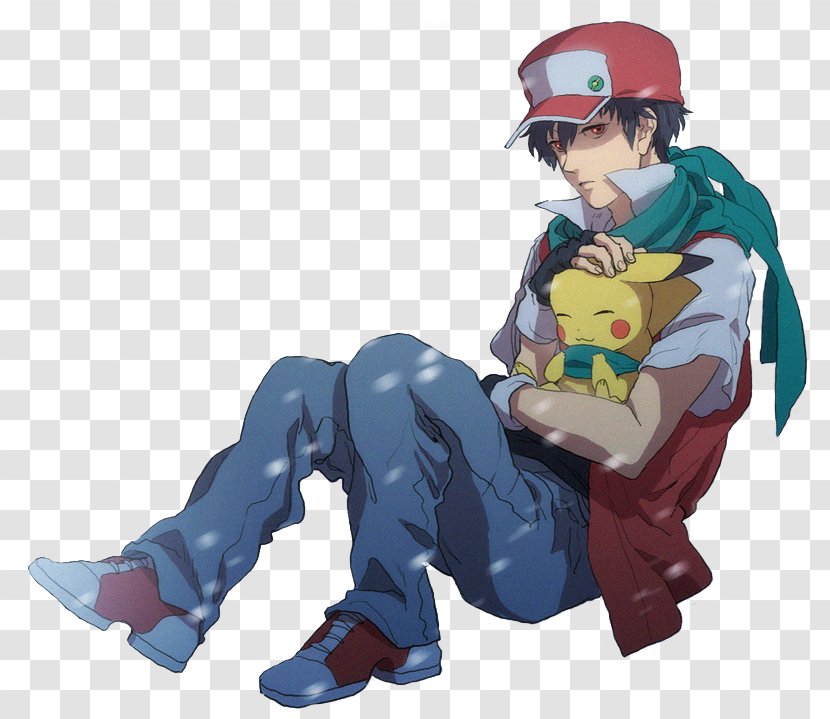 Pokémon Red And Blue Ash Ketchum Pikachu Gold Silver - Human Behavior - Pokemon X Transparent PNG