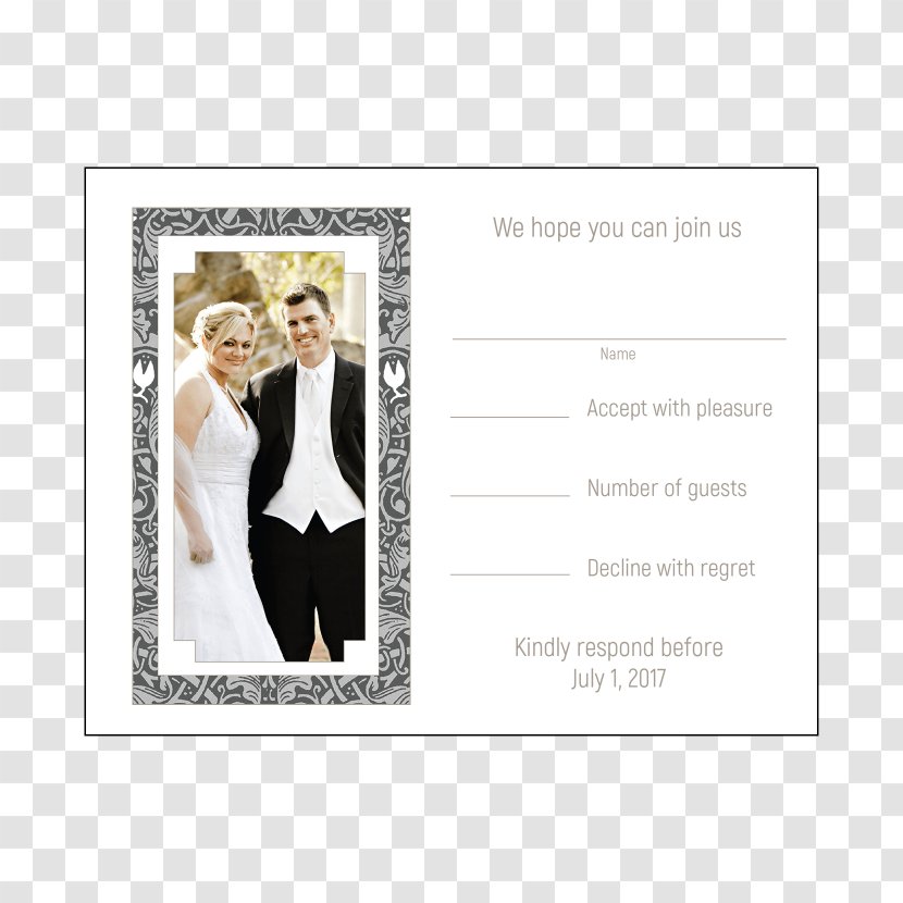 Wedding Invitation Anniversary Party - Convite Transparent PNG