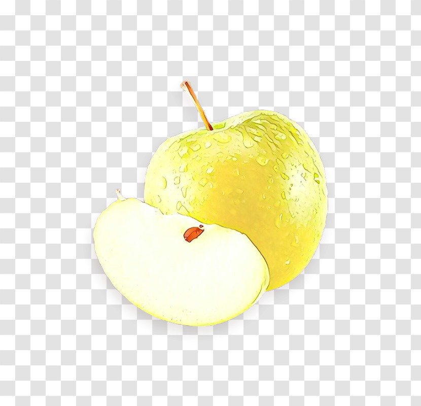 Fruit Food Yellow Plant Apple Transparent PNG