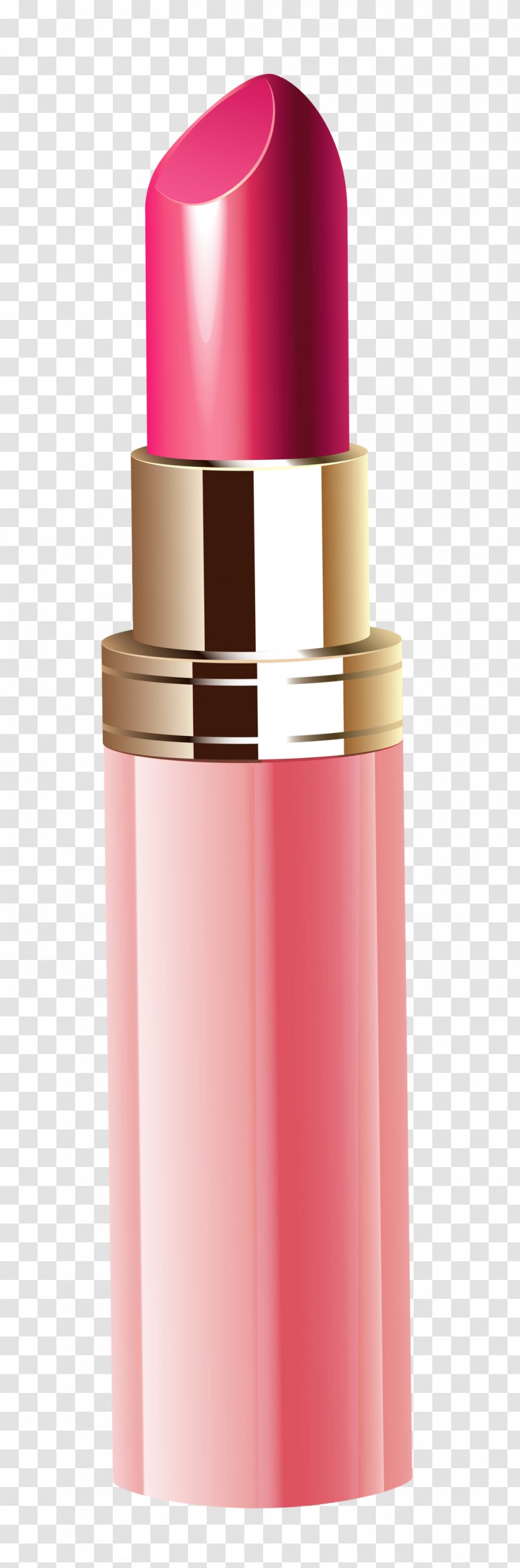 Lipstick Cosmetics Clip Art - Pink - Cliparts Transparent PNG