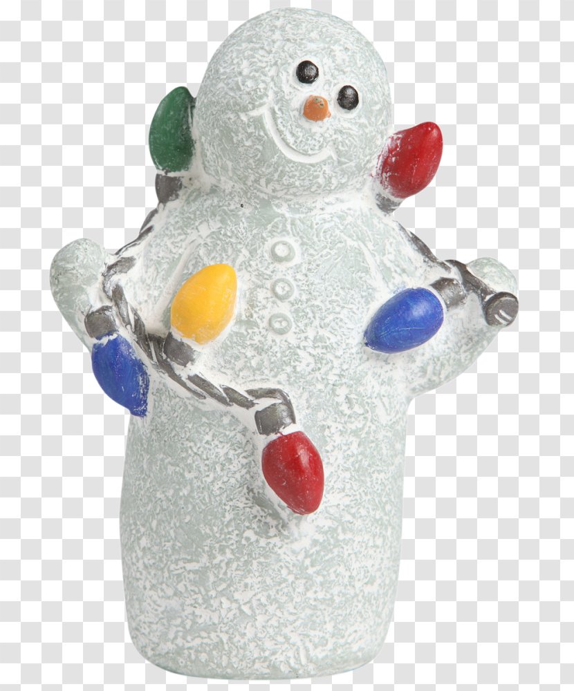 Snowman Sculpture Winter United States Quad Cities Race For The Cure - Figurine - Watercolor Christmas Treemulticolored Transparent PNG