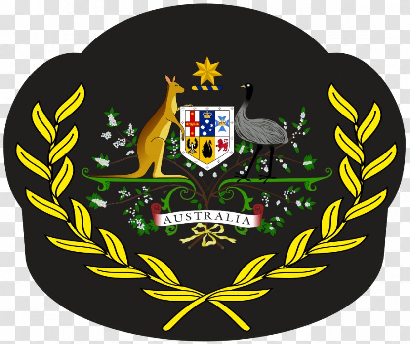 Coat Of Arms Australia Emblem Hoodie T-shirt - Yellow Transparent PNG