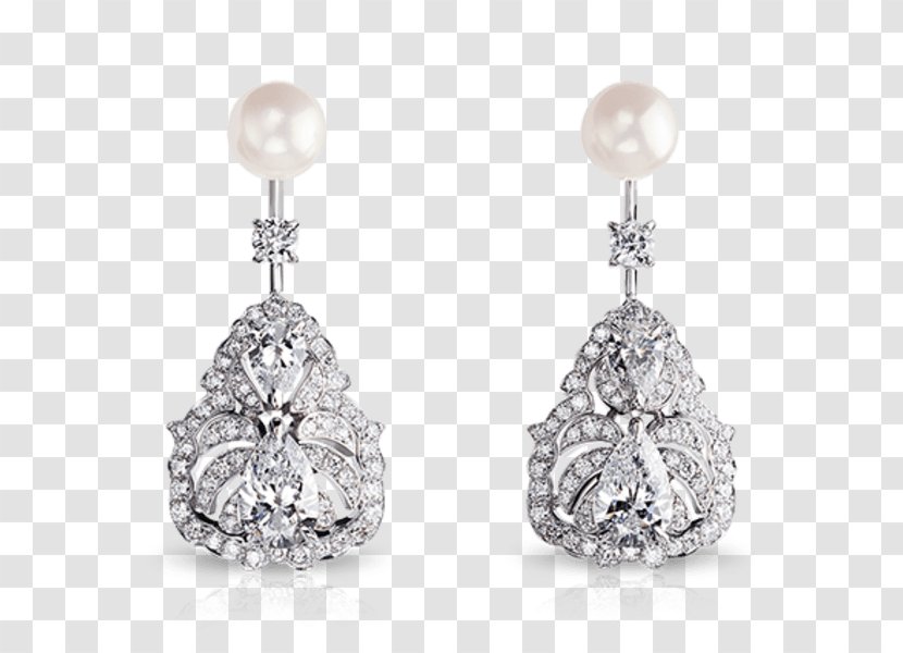 Pearl Earring Jewellery Diamond Gemstone - Jewelry Making Transparent PNG