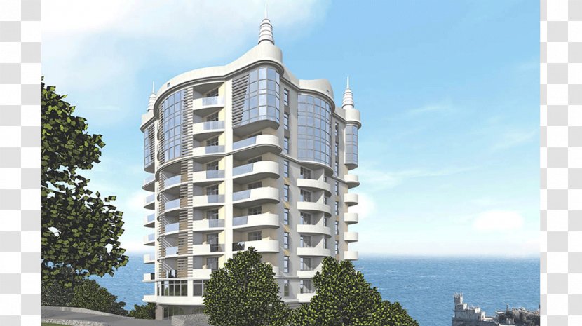 Yalta Swallow's Nest Condominium Building Property - Tower Transparent PNG