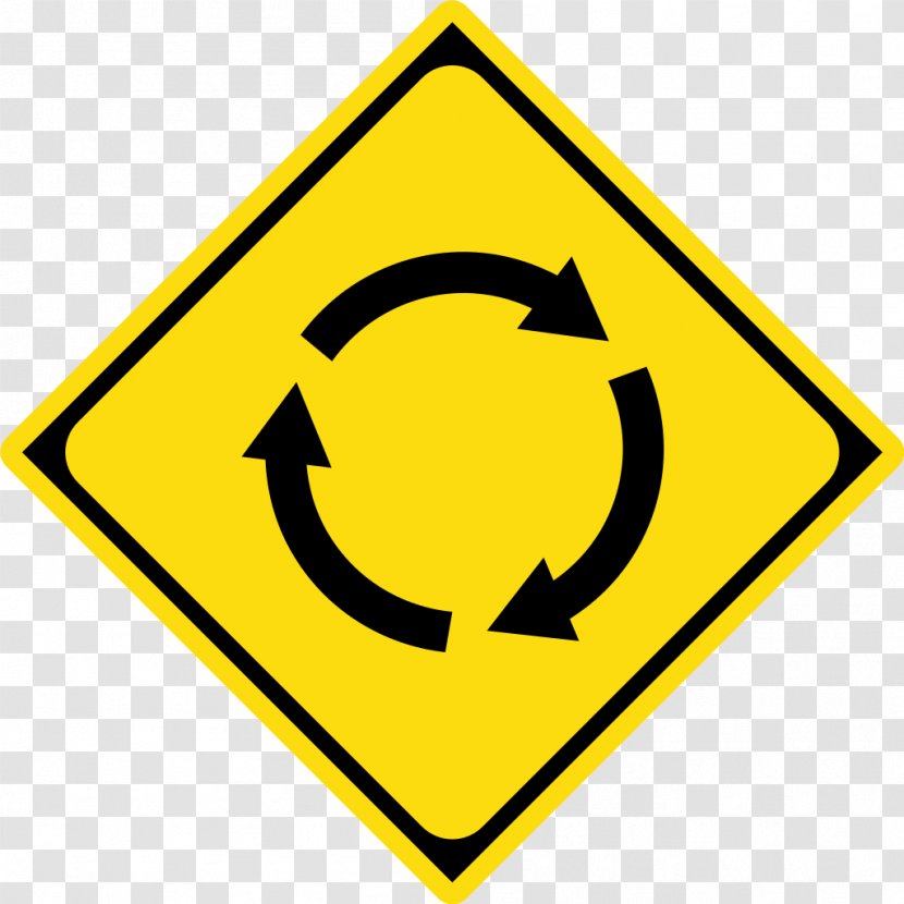 Priority Signs Traffic Sign Roundabout Warning Road Transparent PNG