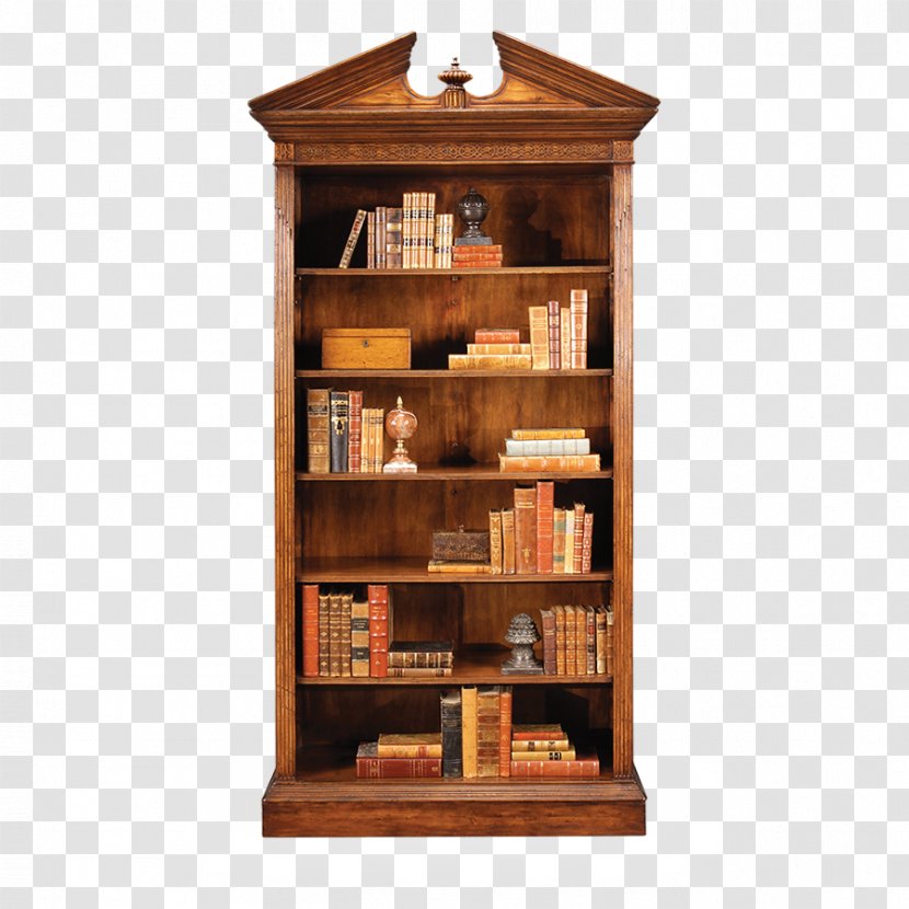 Shelf Bookcase Table Pediment Furniture Transparent PNG