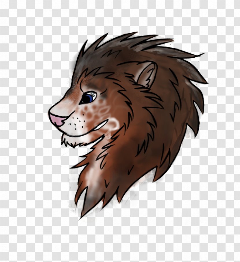Cat Mammal Carnivora Animal Dog - Character - Lion Head Transparent PNG