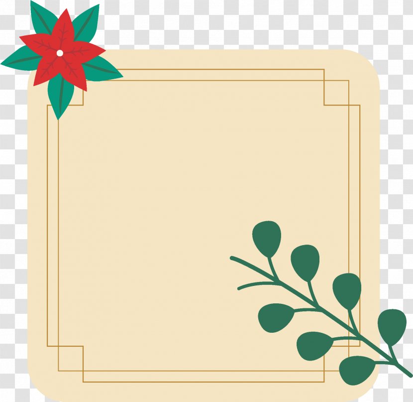 New Year Element - Winter - Rectangle Transparent PNG