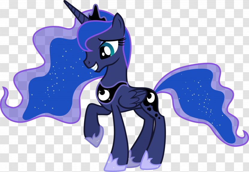 Princess Luna Celestia Pony Rainbow Dash Cadance - Animal Figure - Violet Transparent PNG