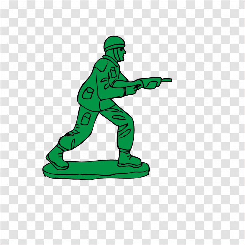 Toy Soldier Cartoon Illustration - Art - Soldiers Transparent PNG