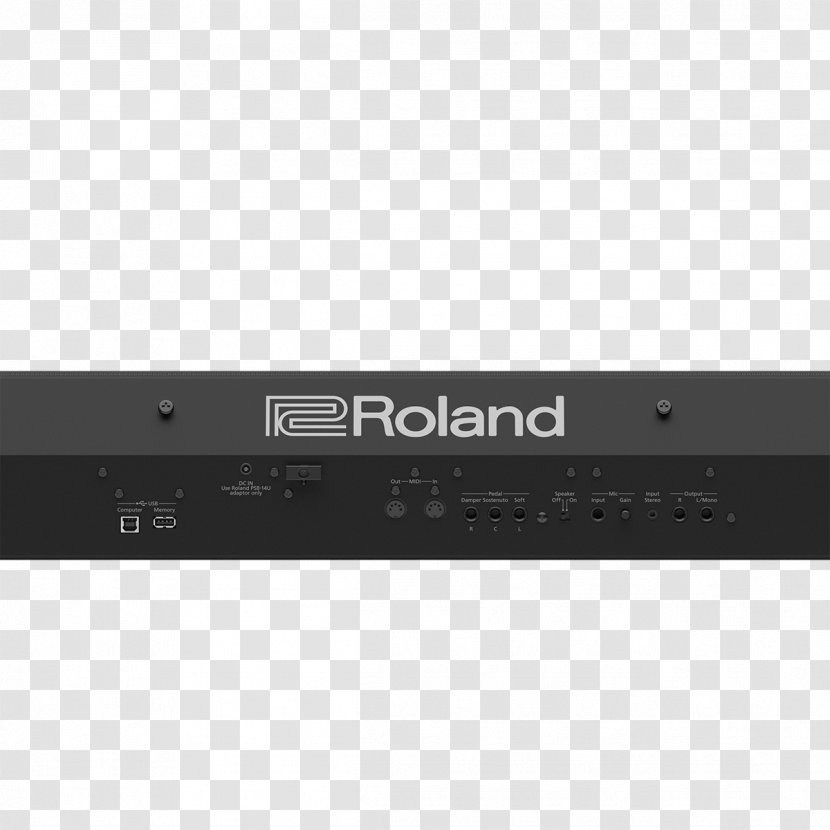 Electronics Electronic Musical Instruments Audio Power Amplifier - Multimedia - Roland Transparent PNG