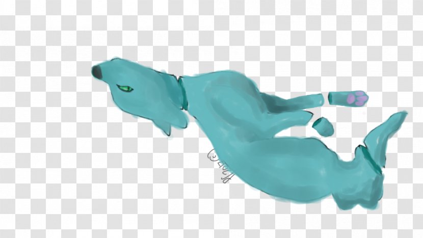 Turquoise Teal Plastic - BLUE WOLF Transparent PNG