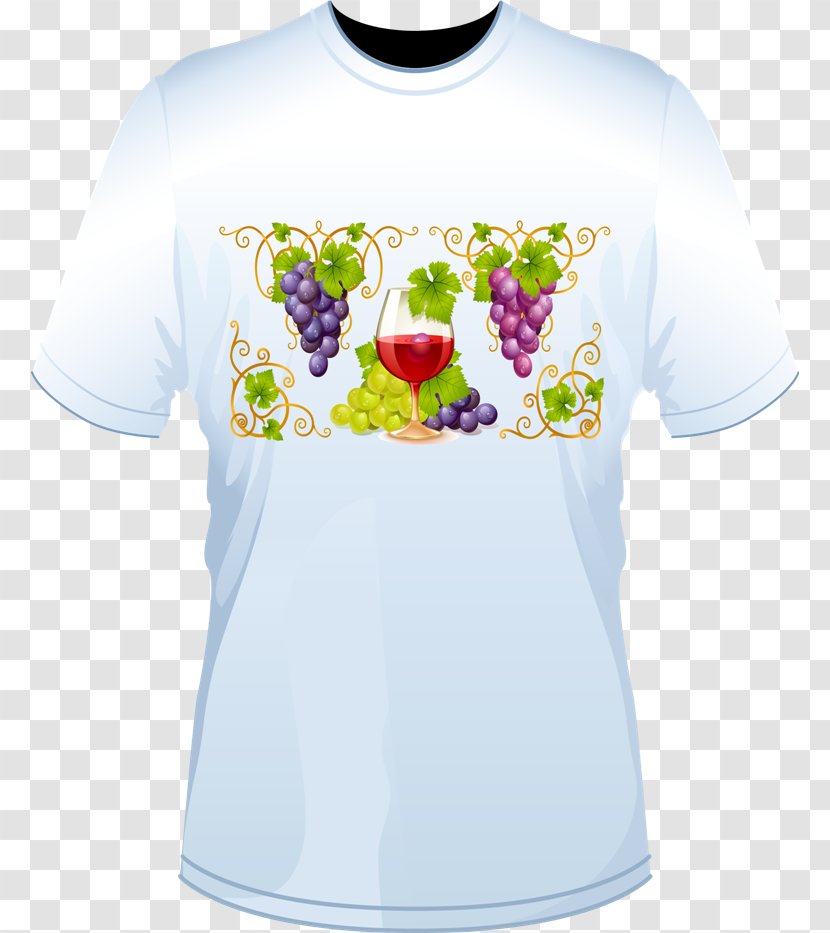 Wine Glass Common Grape Vine Red - Plant - Business T Shirt Transparent PNG