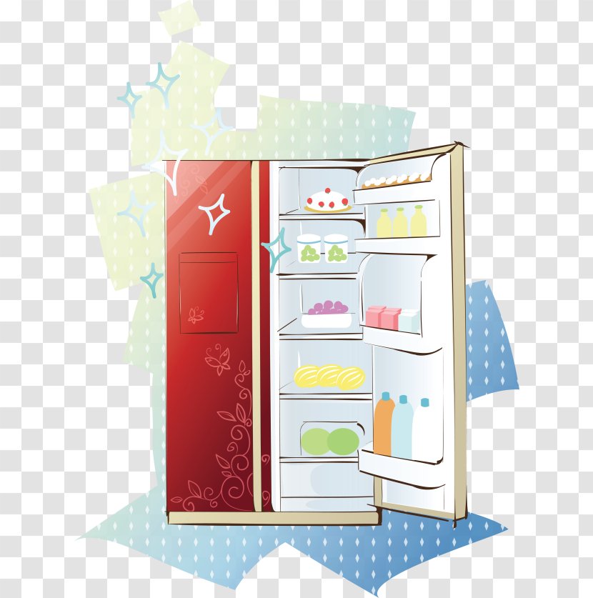 Refrigerator Home Appliance Clip Art - Tiff Transparent PNG