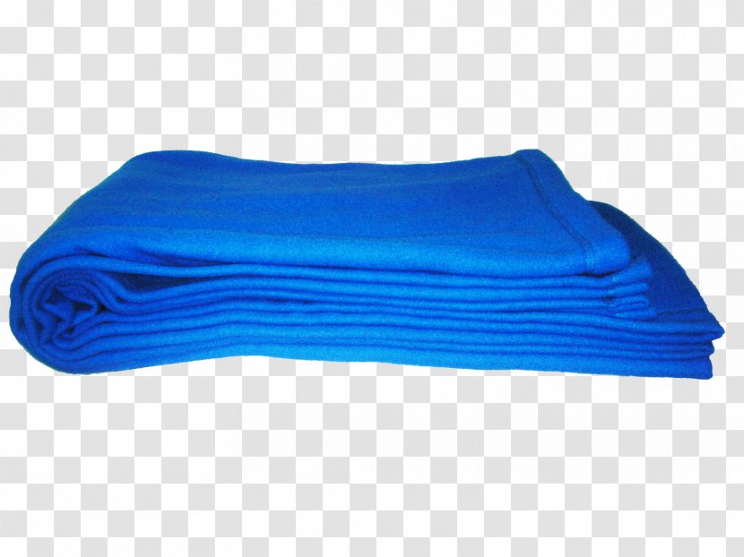 Textile Blanket Bed Lint - Cobalt Blue Transparent PNG