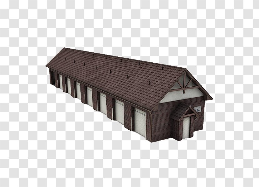 Low Poly Brick House CGTrader TurboSquid - 3d Computer Graphics - Triangular Red Parking Garage Transparent PNG