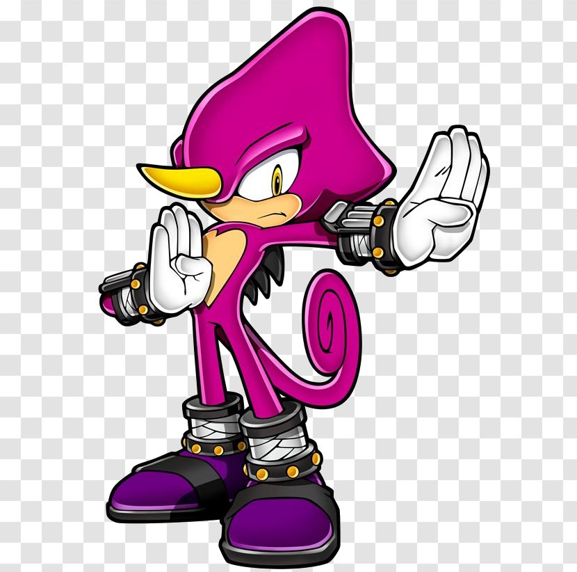 Espio The Chameleon Chameleons Knuckles' Chaotix Sonic And Black Knight Vector Crocodile - Sonhar Transparent PNG