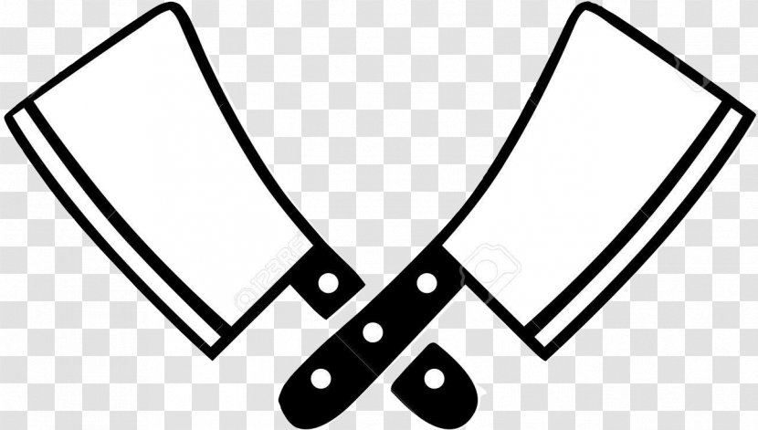 Butcher Knife Cleaver Vector Graphics - Sharpening Transparent PNG