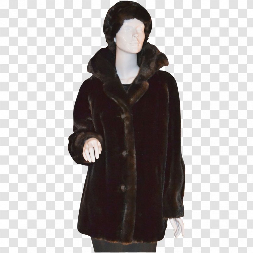 Fake Fur American Mink Coat Clothing - Cape Transparent PNG