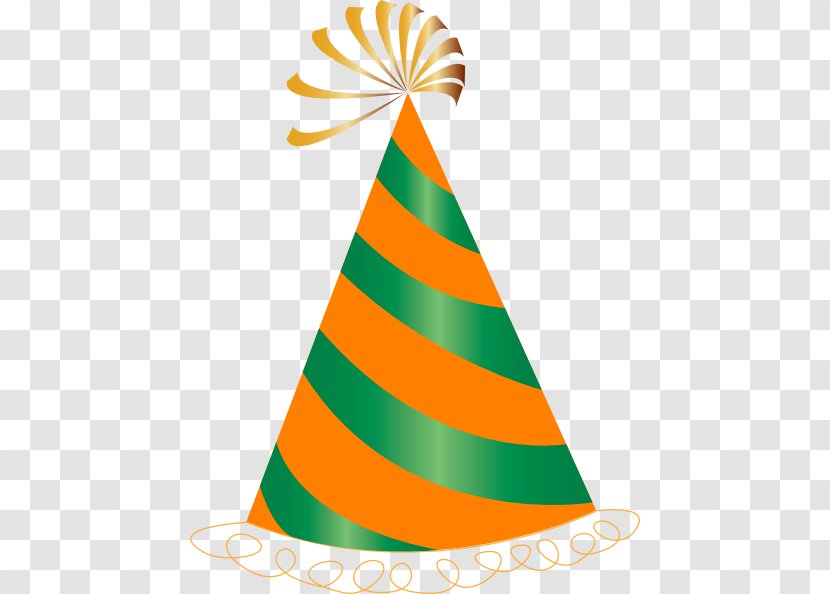Party Hat Birthday Clip Art - Christmas Tree - Vector Transparent PNG