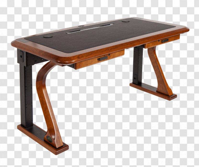 Writing Table Desk Rosewood - Furniture - Computer Transparent PNG