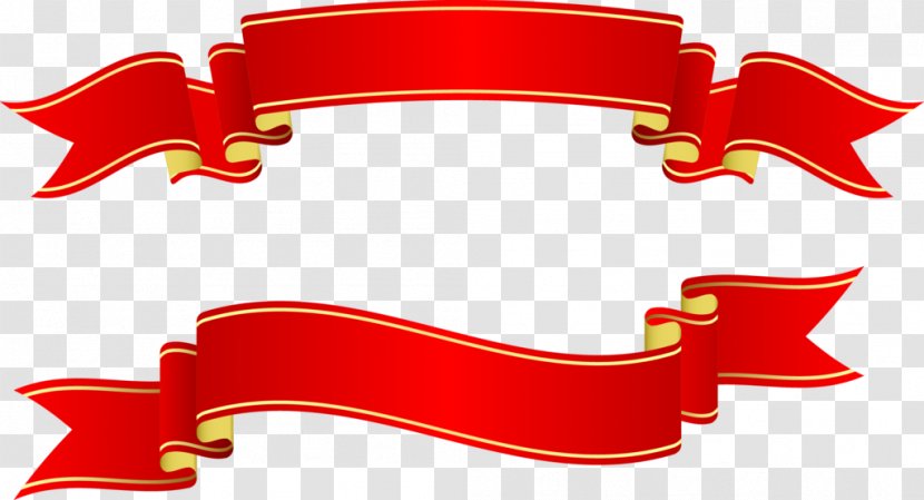 Ribbon Clip Art - Document - Red Silk Transparent PNG