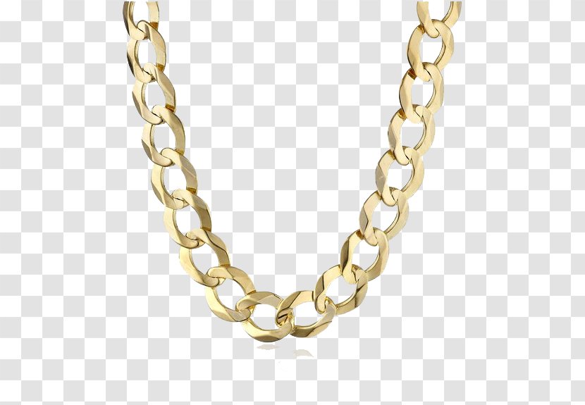 T-shirt Necklace Jewellery Gold Chain - Colored - Chains For Men Clip Art Transparent PNG