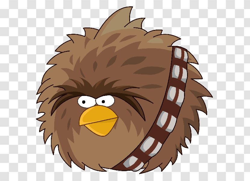 Angry Birds Star Wars II Chewbacca Han Solo Anakin Skywalker - Youtube Transparent PNG