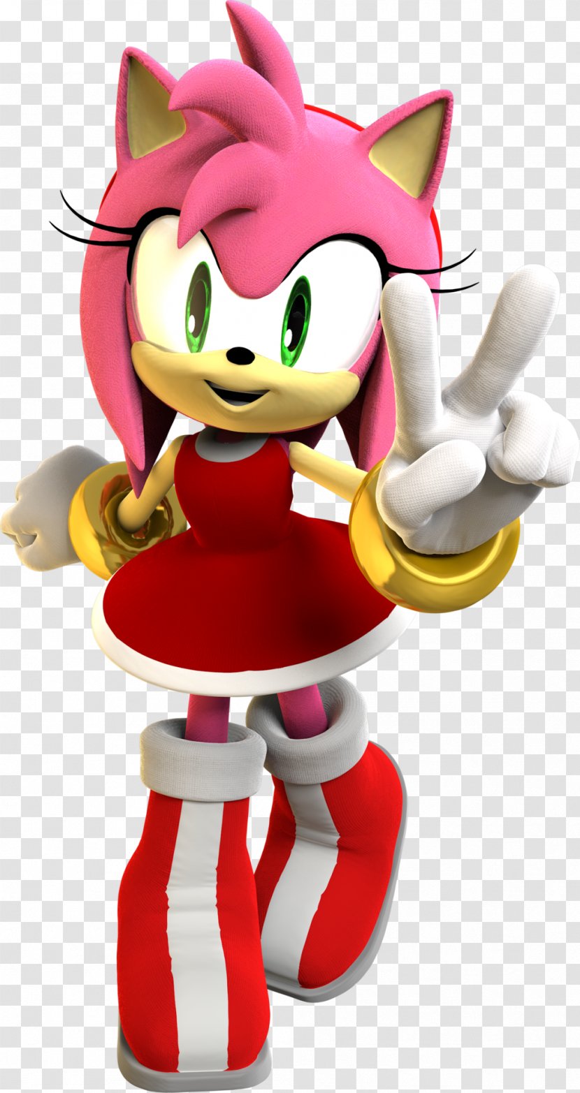 Amy Rose Sonic Chaos The Hedgehog Shadow Knuckles Echidna - Threedimensional Space Transparent PNG