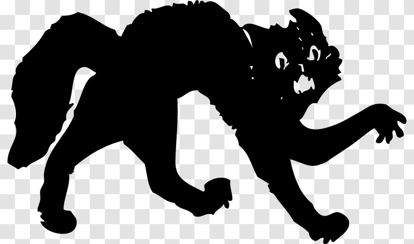 Black Cat Clip Art - Kitten Transparent PNG