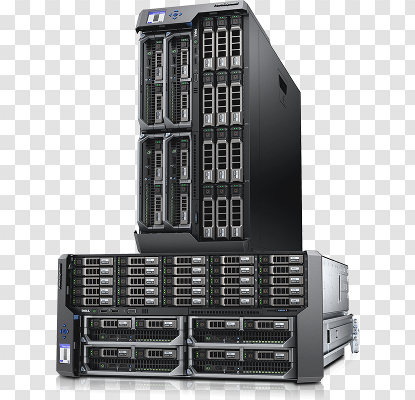 Dell PowerEdge VRTX Blade Server M1000e - Personal Computer Hardware Transparent PNG