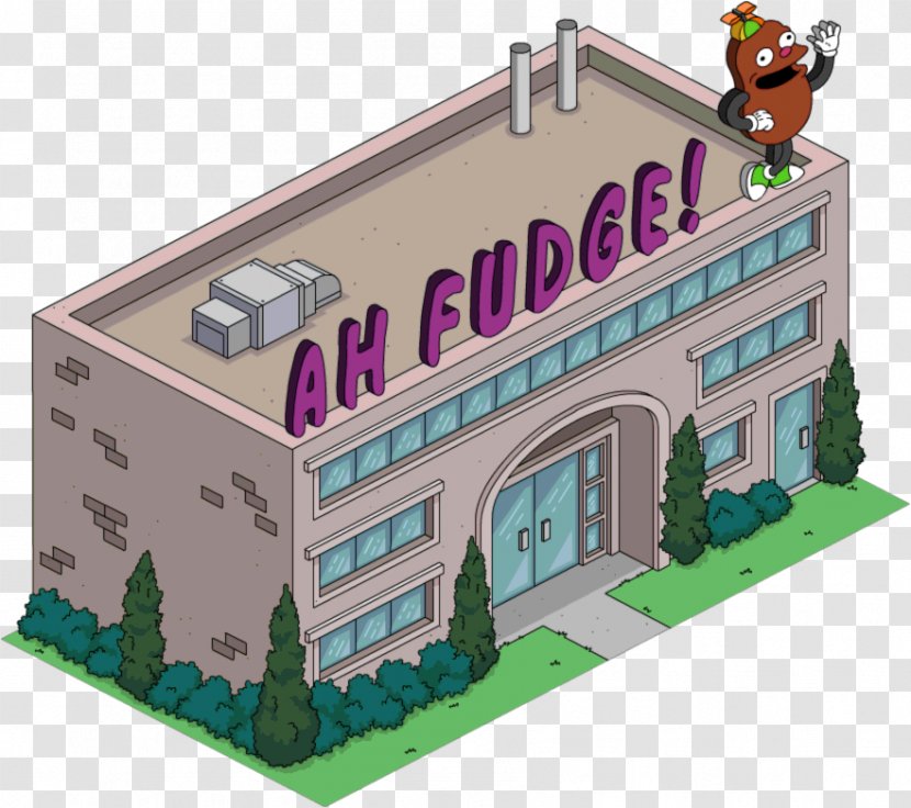 The Simpsons: Tapped Out Cletus Spuckler Fudge Miss Hoover Springfield - Watercolor - Chocolat Transparent PNG