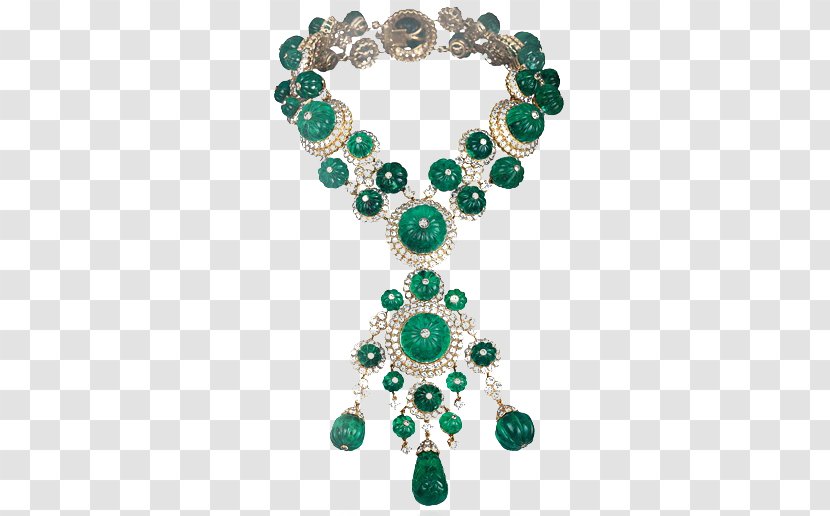 Set In Style: The Jewelry Of Van Cleef & Arpels Jewellery Necklace Diamond - Design - Emerald Transparent PNG