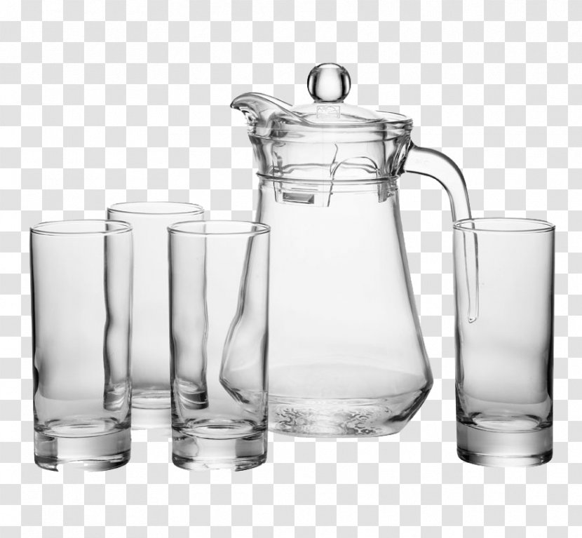 Jug Highball Glass Cup Mug - Bottle - Home & Garden Transparent PNG