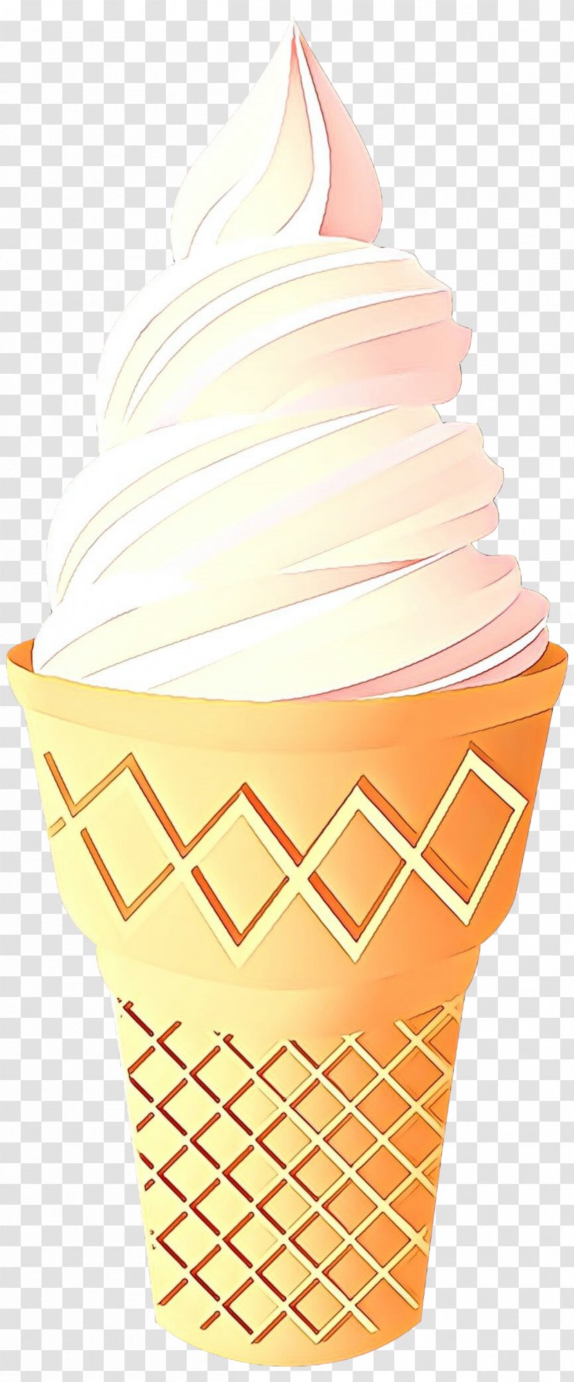 Ice Cream Cones Cupcake Sundae Smoothie - Cone - Dessert Transparent PNG