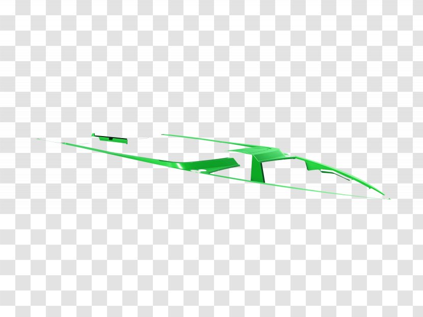 Brand Line Green - Wing Transparent PNG