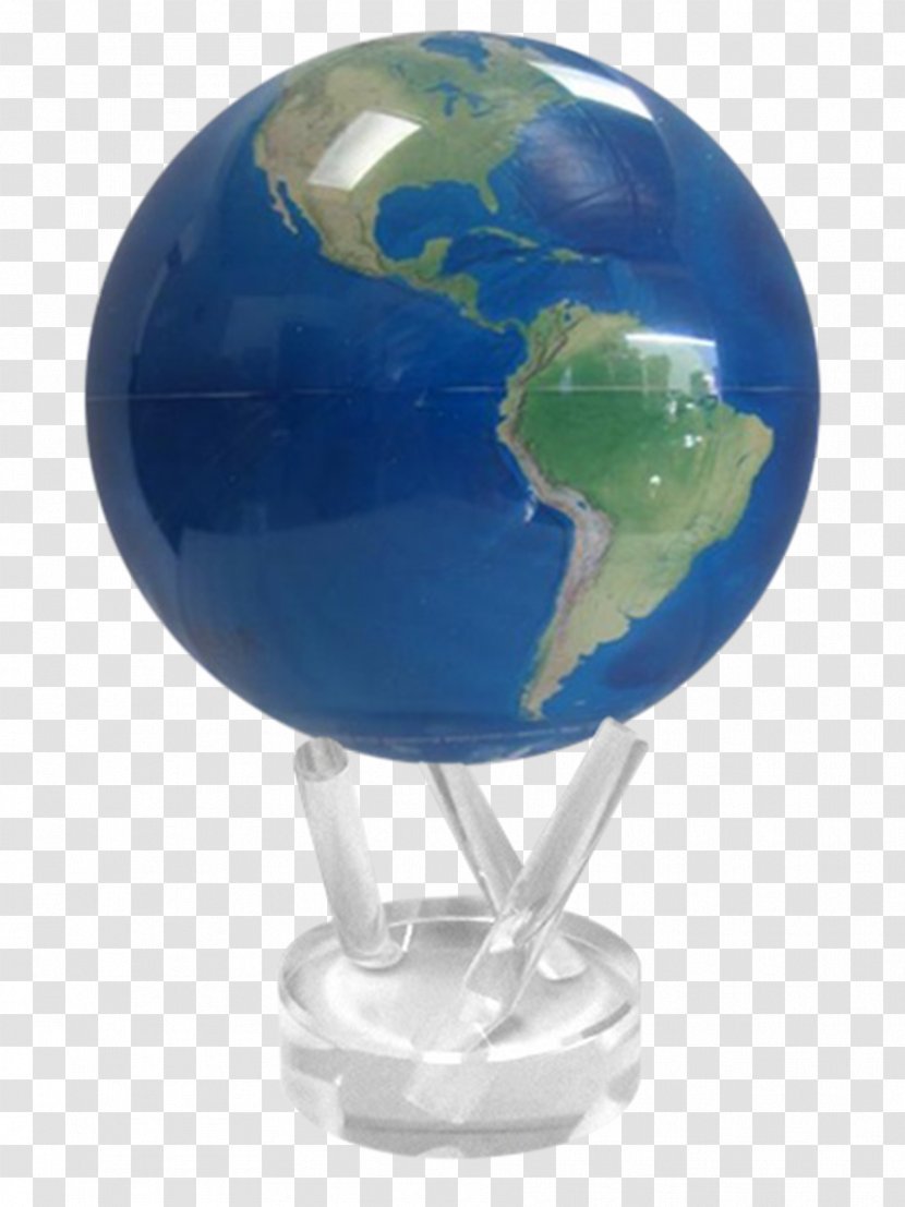 Globe Earth World Mapa Polityczna - Cobalt Blue Transparent PNG