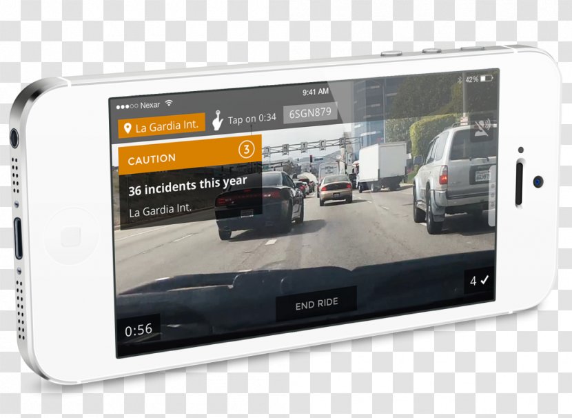 Dashcam Car Nexar Camera - Geektime Transparent PNG