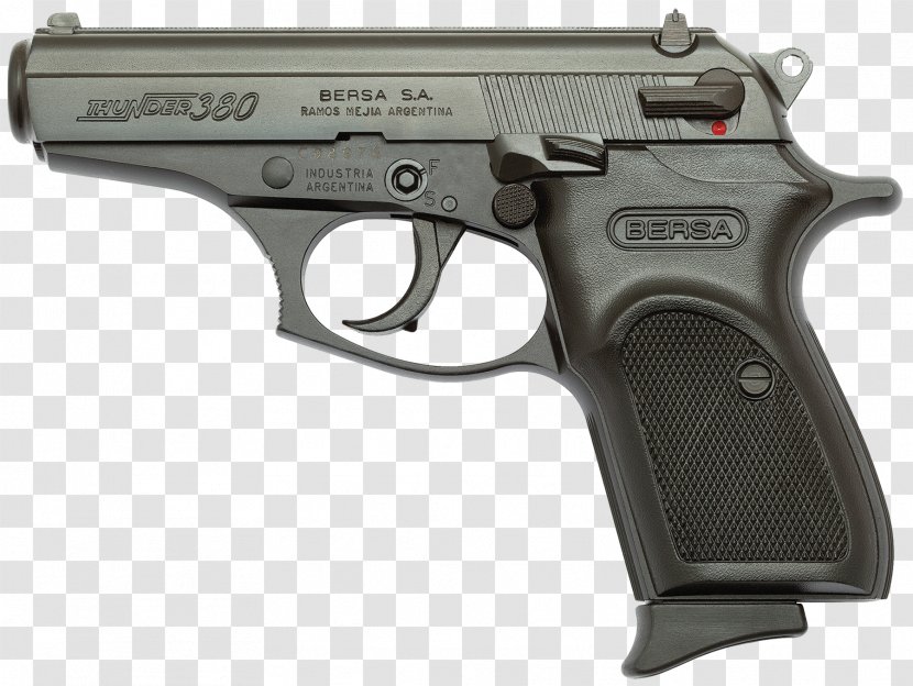 Bersa Thunder 380 .380 ACP 9 Firearm - Magazine - Handgun Transparent PNG