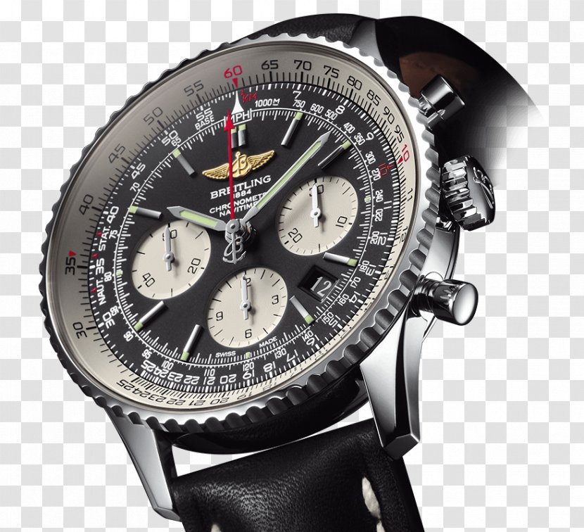 Smartwatch Breitling SA Navitimer Clock - Chronograph - Watch Transparent PNG