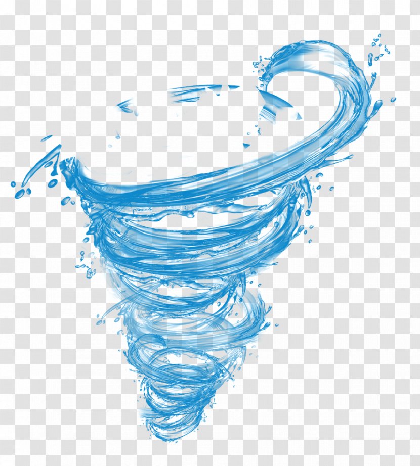 Download - Aqua - Tornado Spray Transparent PNG