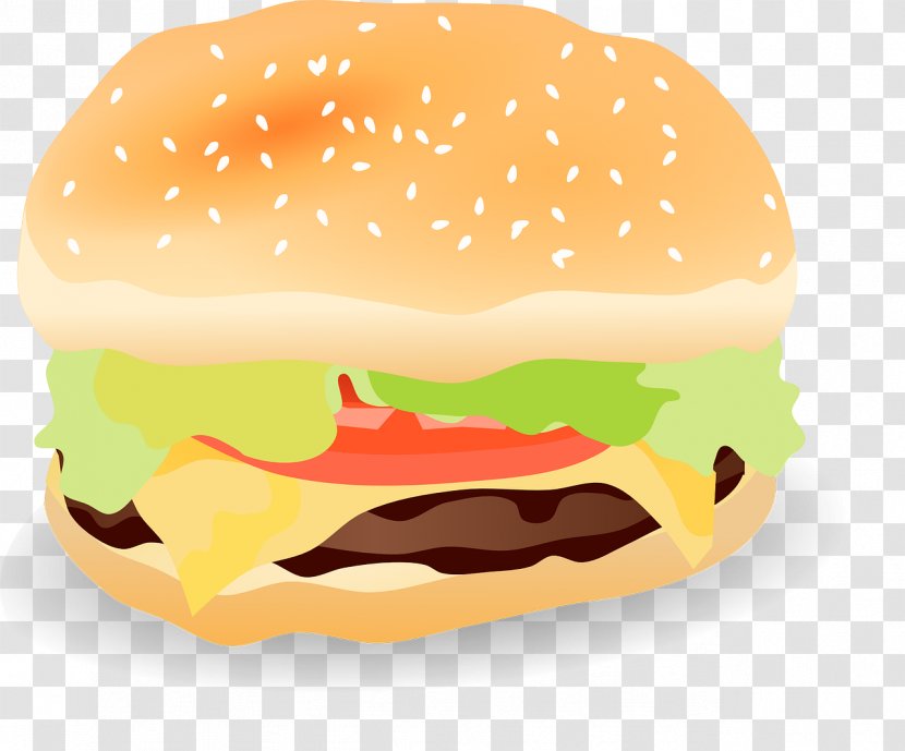 Hamburger Cheeseburger Hot Dog French Fries Whopper - Mustard Transparent PNG