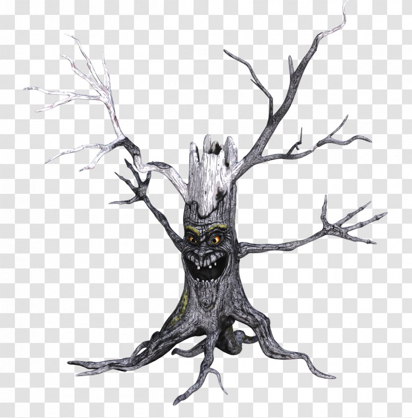 Tree Clip Art - Scary Transparent PNG