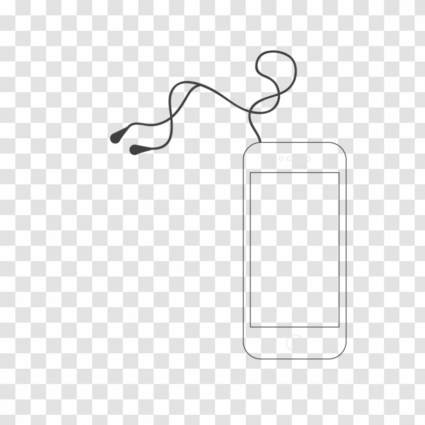Paper White Pattern - Technology - Wearing A Headset Phone Transparent PNG