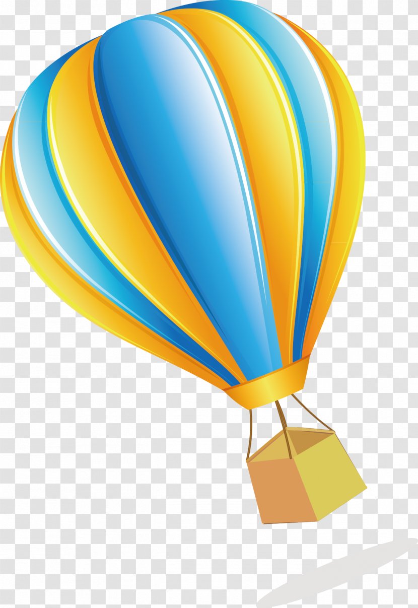 Balloon Designer - Yellow - Parachute Decoration Design Transparent PNG