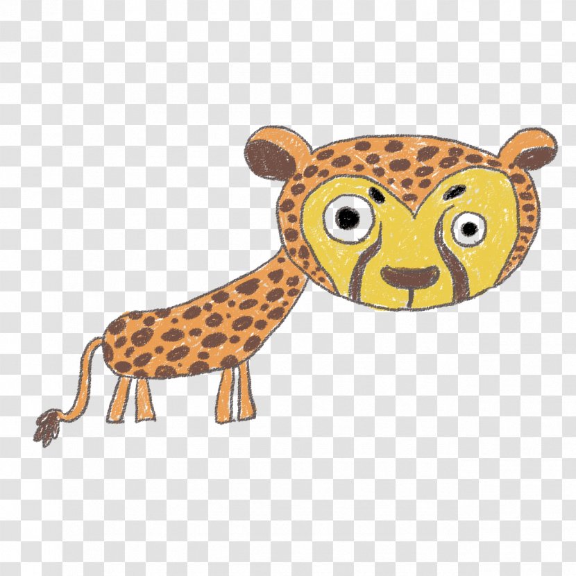 Cat Giraffe Mammal Stuffed Animals & Cuddly Toys Terrestrial Animal - Cheetah - Big Transparent PNG
