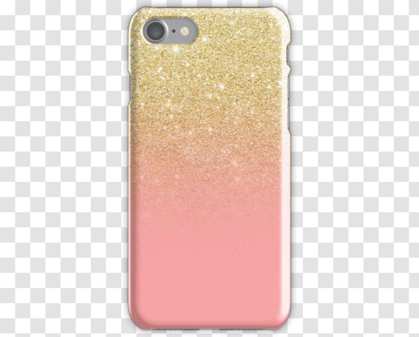 IPhone 7 Snap Case Mobile Phone Accessories Text Messaging Smartphone - Art - Pink Ombre Transparent PNG