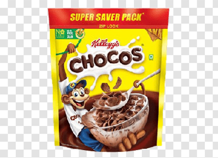 Breakfast Cereal Corn Flakes Chocos Kellogg's - Food Transparent PNG